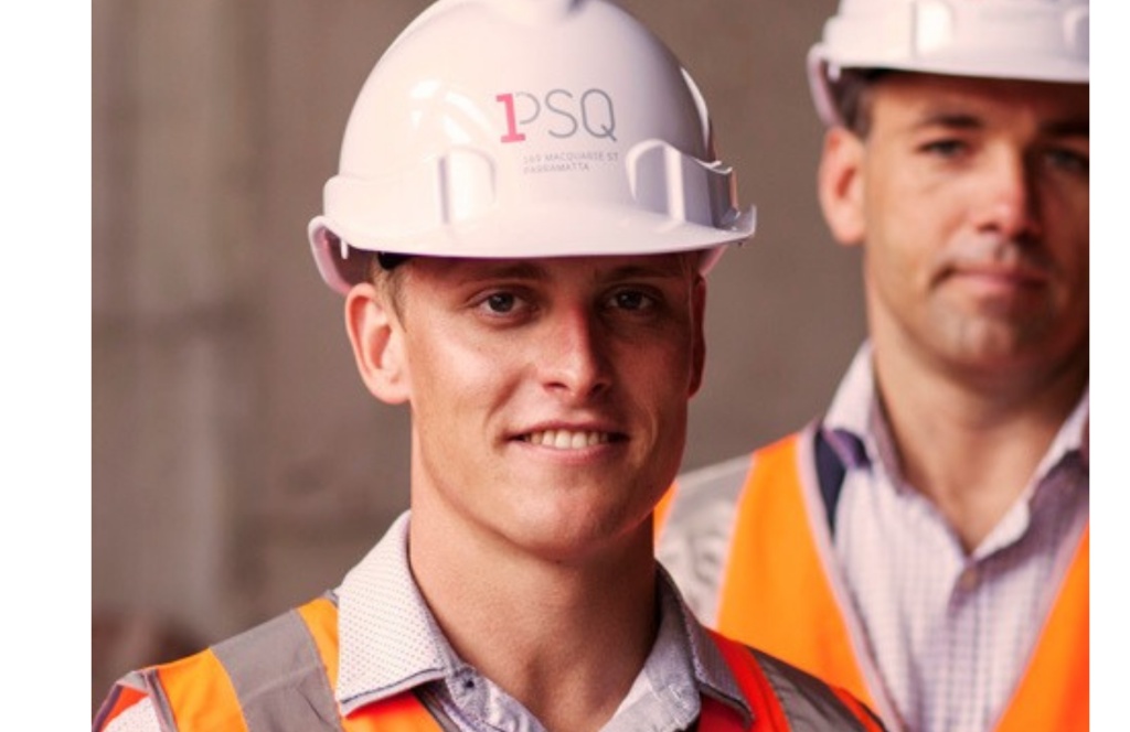 Construction professional at Parramatta Square